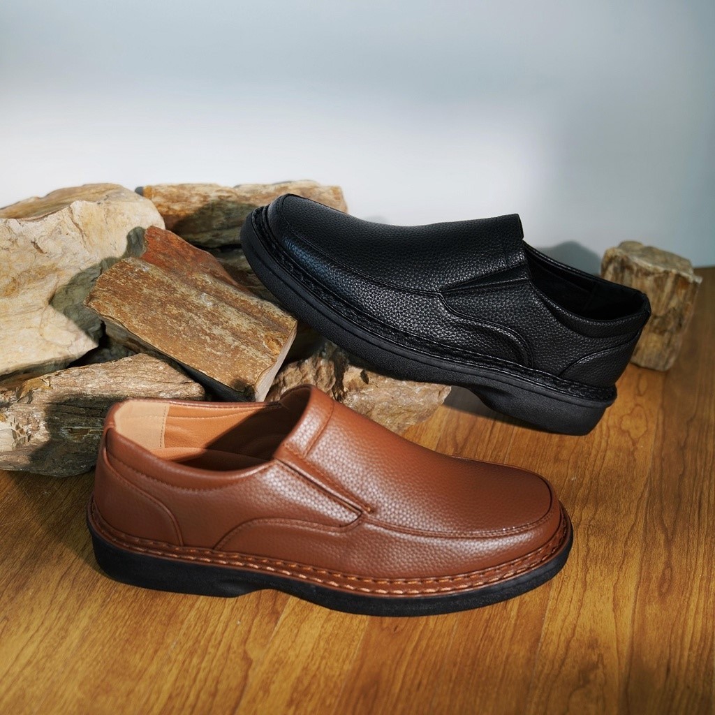 Gabino Sepatu Pria Slip On Faro:G2BB1002-HC