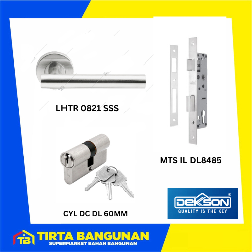 DEKKSON HANDLE LHTR 0821 SSS KUNCI PINTU PAKET SET