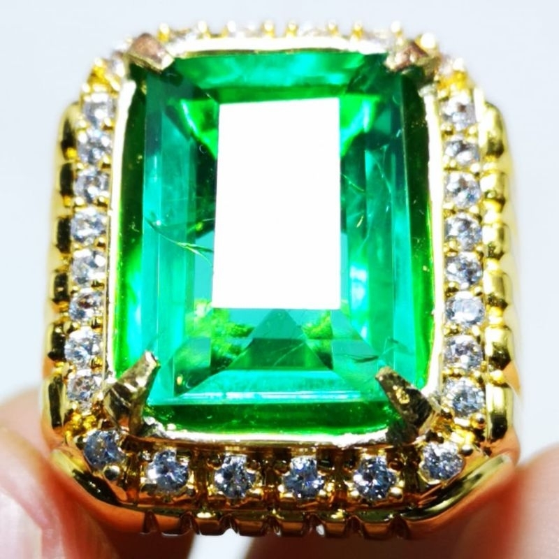 BISA COD BAYAR DITEMPAT BATU CINCIN PERMATA ZAMRUD COLOMBIA CHATAM