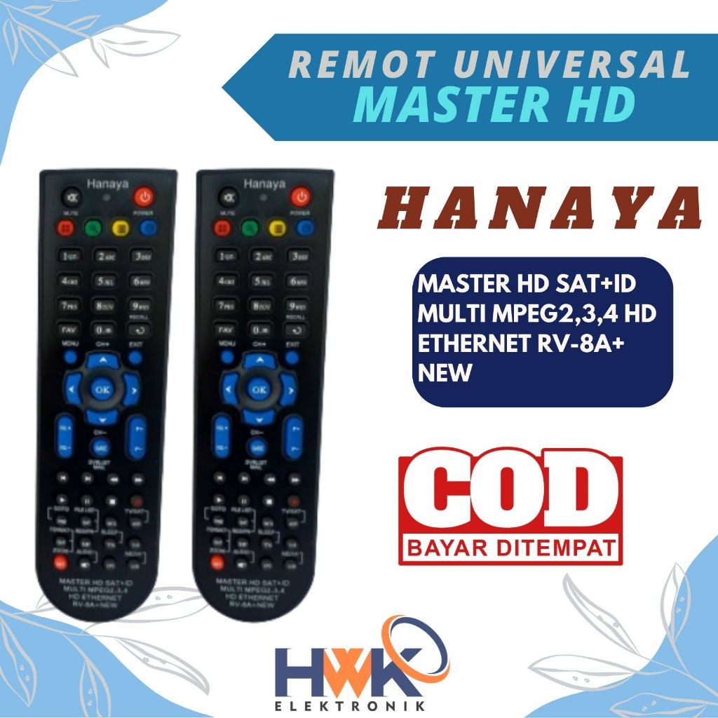 Remot Universal Master Mp4  MASTER HD HANAYA
