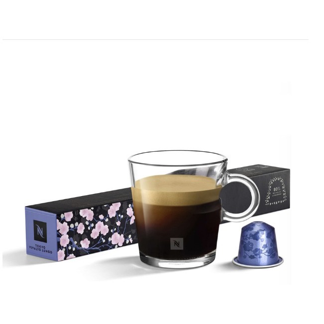 

Nespresso Tokyo Vivalto Lungo Coffee Capsules / Kapsul Kopi