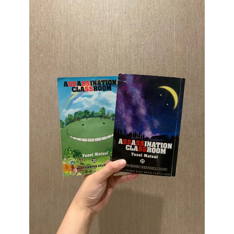 SET 3 - Komik Manga Assassination Classroom 20 21