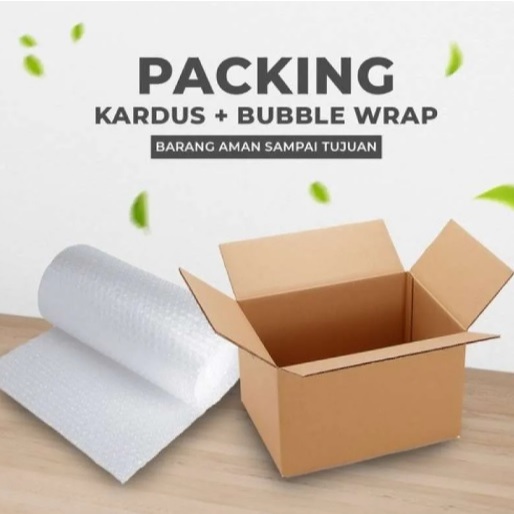 

EXTRA BUBBLE WRAP & PACKINGAN KARDUS