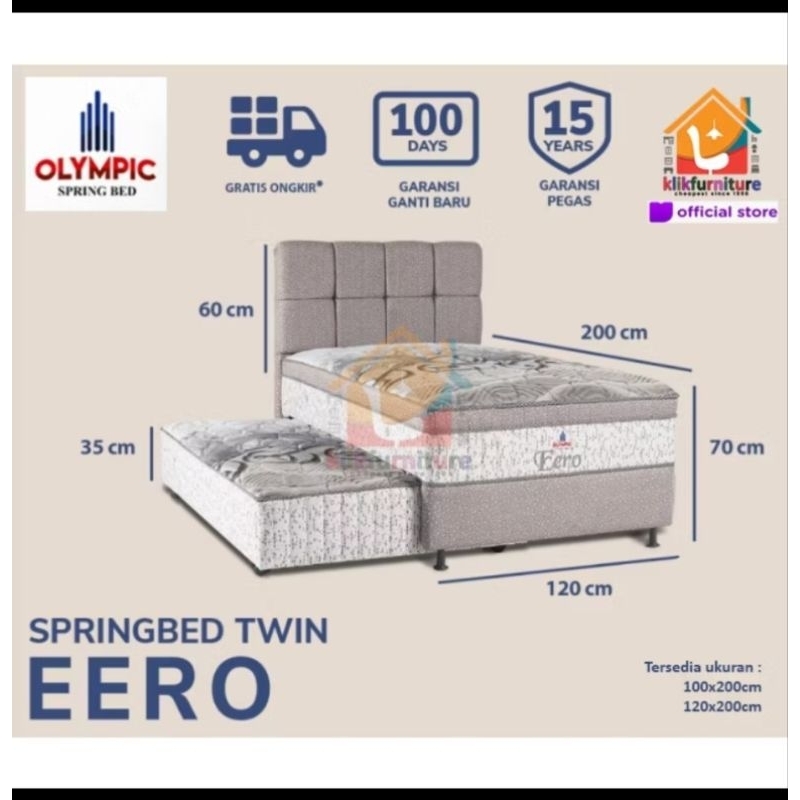 set spring bed sorong olympic euro