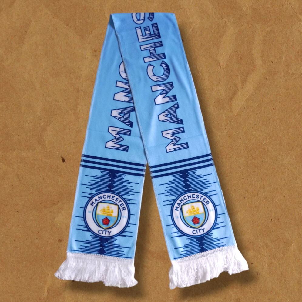 Aksesoris Fashion Scarf Printing MANCHESTER CITY