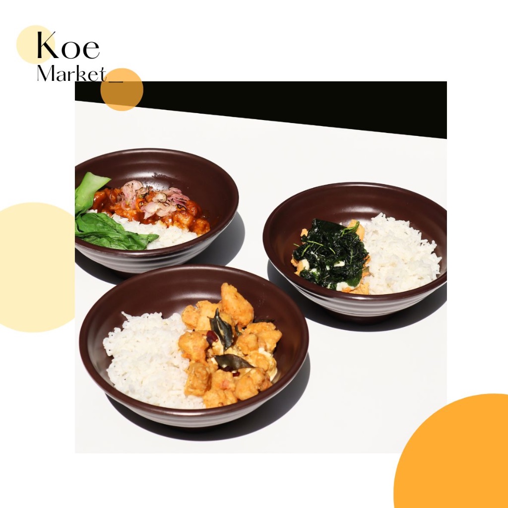 

Rice Bowl Series | BakwanKoe | 100% NO PORK NO LARD