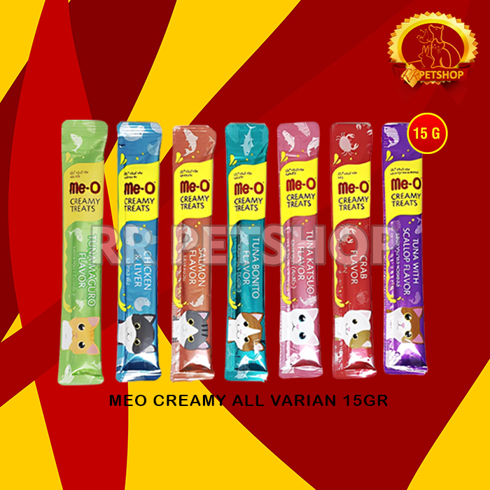 Snack treats Kucing Meo Creamy Mix All varian 15 Gram