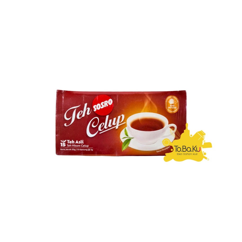 

Sosro Teh Celup 15 x 2gr (Kemasan Premium)