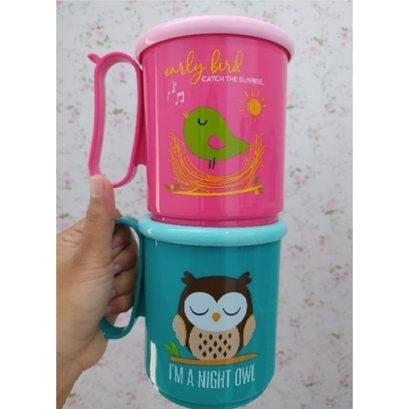 Cutie Canister/Jumbo Mug/Canister owl/canister Tupperware/jumbo mug tupperware/gelas Tupperware/Tupp