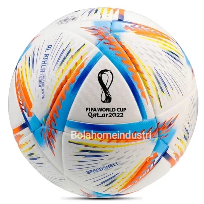 Soccer Ball ADIDAS AL RIHLA Original Size 5 . Gratis Ongkir . Bola Sepak Size 5 . Bola Piala Dunia 2
