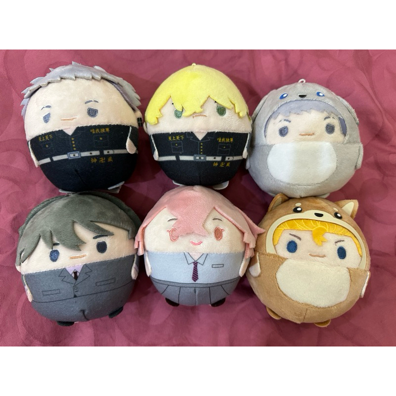 Fuwakororin Size S Chifuyu, Mitsuya, Takemichi, Hina & Naoto Tachibana from Tokyo Revengers