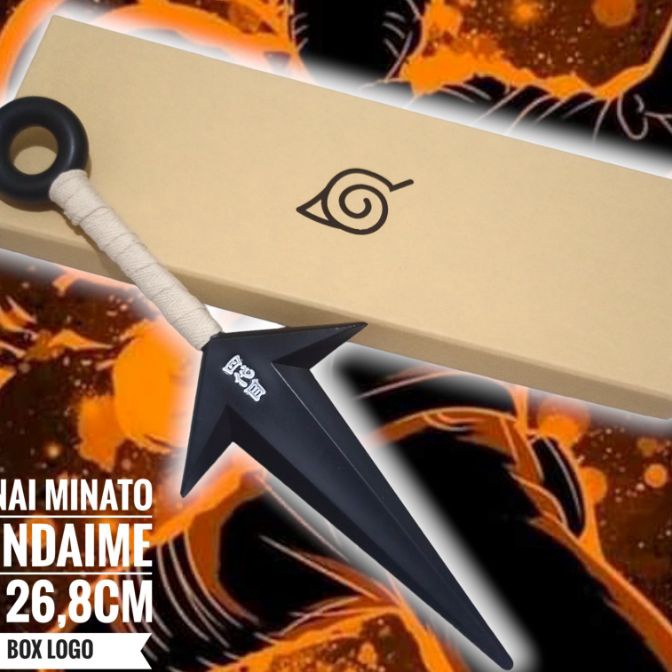 FG2 Mainan kunai plastik minato yondaime cosplay naruto
