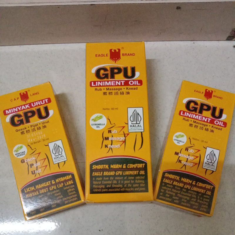 Minyak Urut Gosok GPU