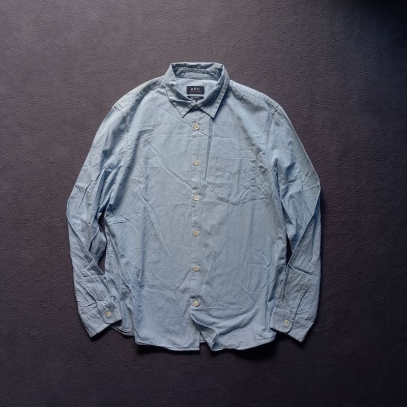 kemeja basic a.p.c apc not undercover kapital cdg second