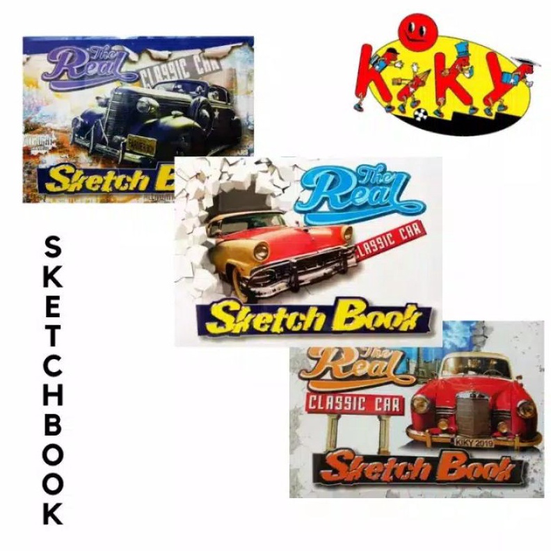 

BIG SALE Buku Sketsa A5 Kiky Drawing Book Sketch Book Buku Gambar