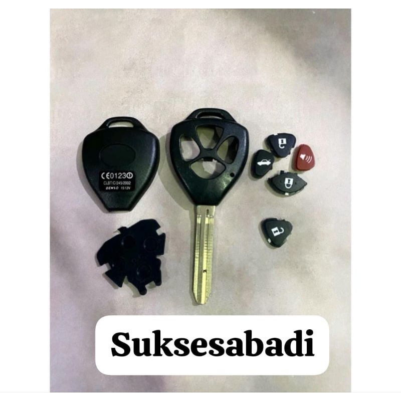 Casing kunci mobil innova fortuner lama 4 tombol