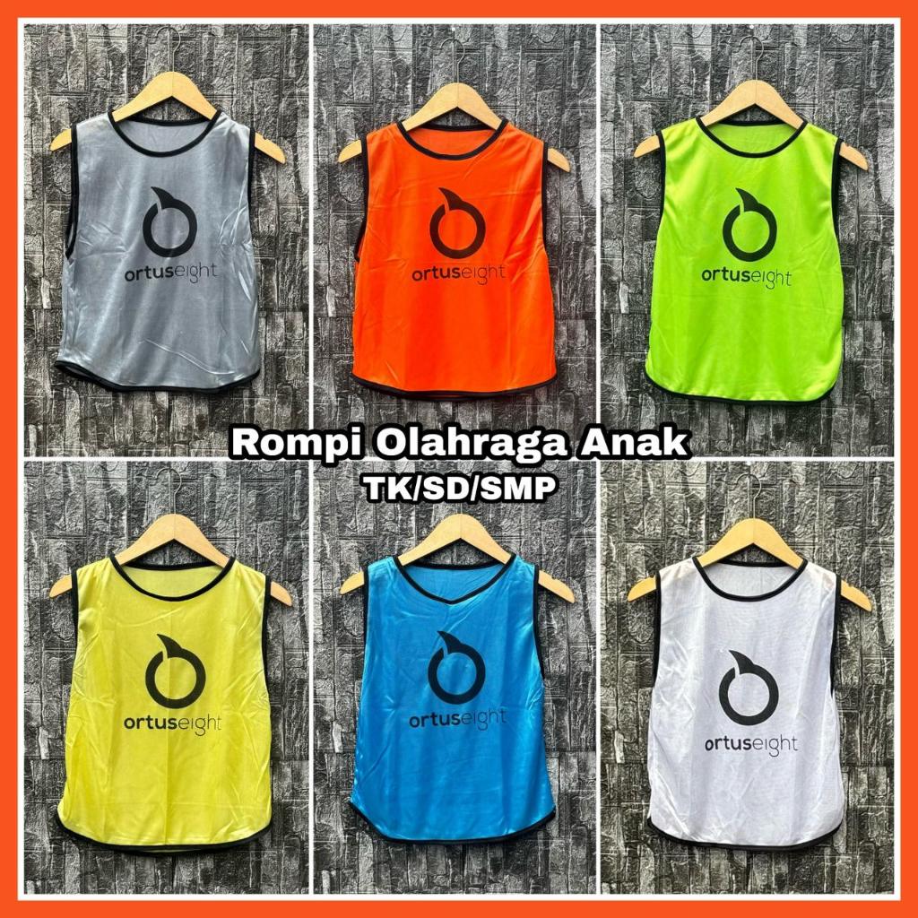 ( TERMURAH ) ROMPI OLAHRAGA ANAK ANAK  ROMPI LATIHAN FUTSAL JUNIOR  ROMPI LATIHAN BOLA ANAK COD  ROM