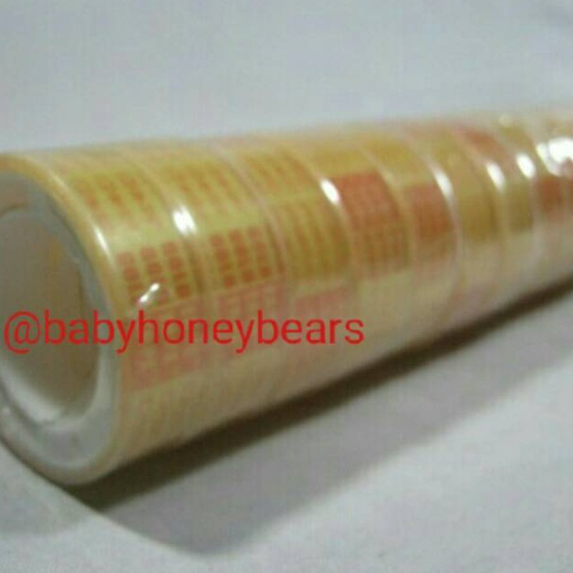 

SPESIAL BULAN INI Isolasi seal tape solasi Gold tape Harga Per Rol isi 12 Pcs