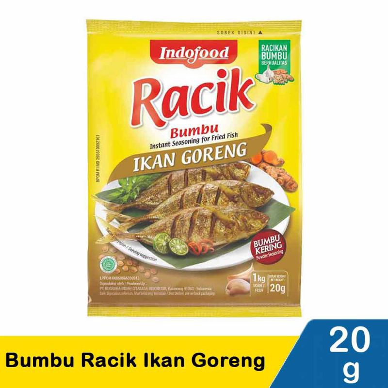 

Indofood Bumbu Racik Ikan Goreng 20G