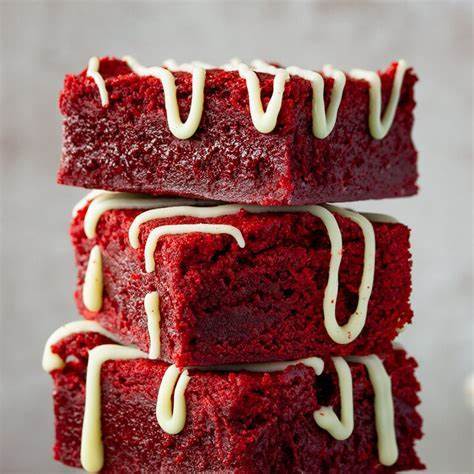 

fudgy brownies red velved