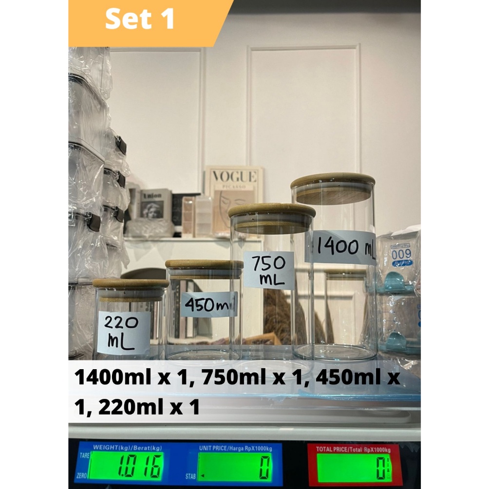 DISCOUNT TOPLES LEBARAN KACA TUTUP BAMBU PROMO