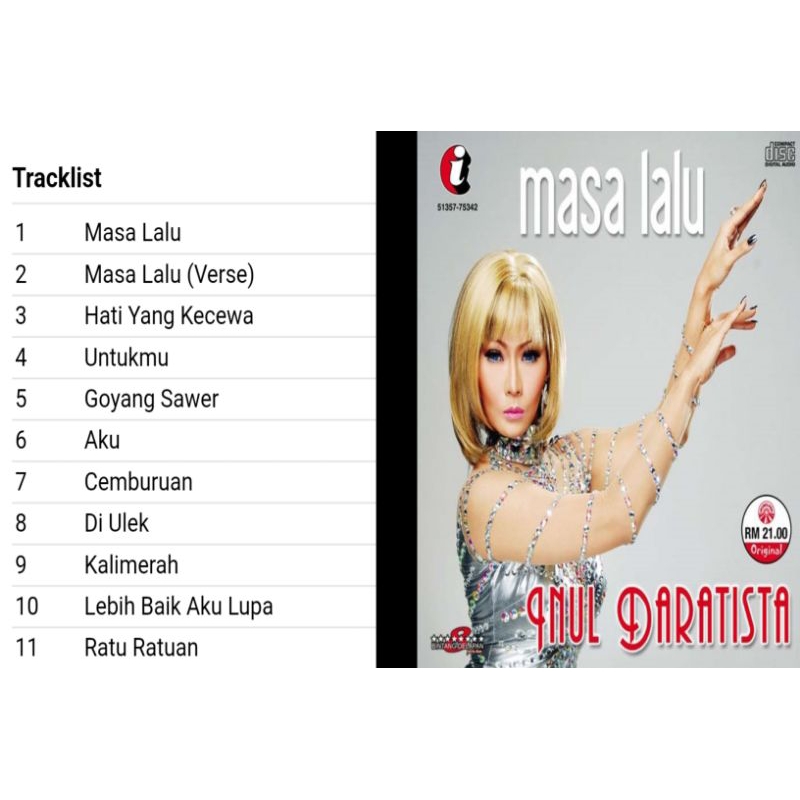 inul daratista cd album masa lalu 2013