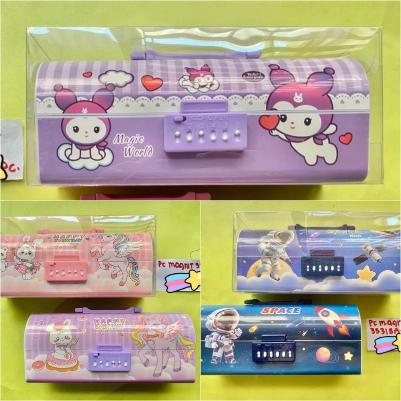 

PENSIL CASE PLAST+SANDI 35319-C MOTIF TERBARU BENTUK BULAT