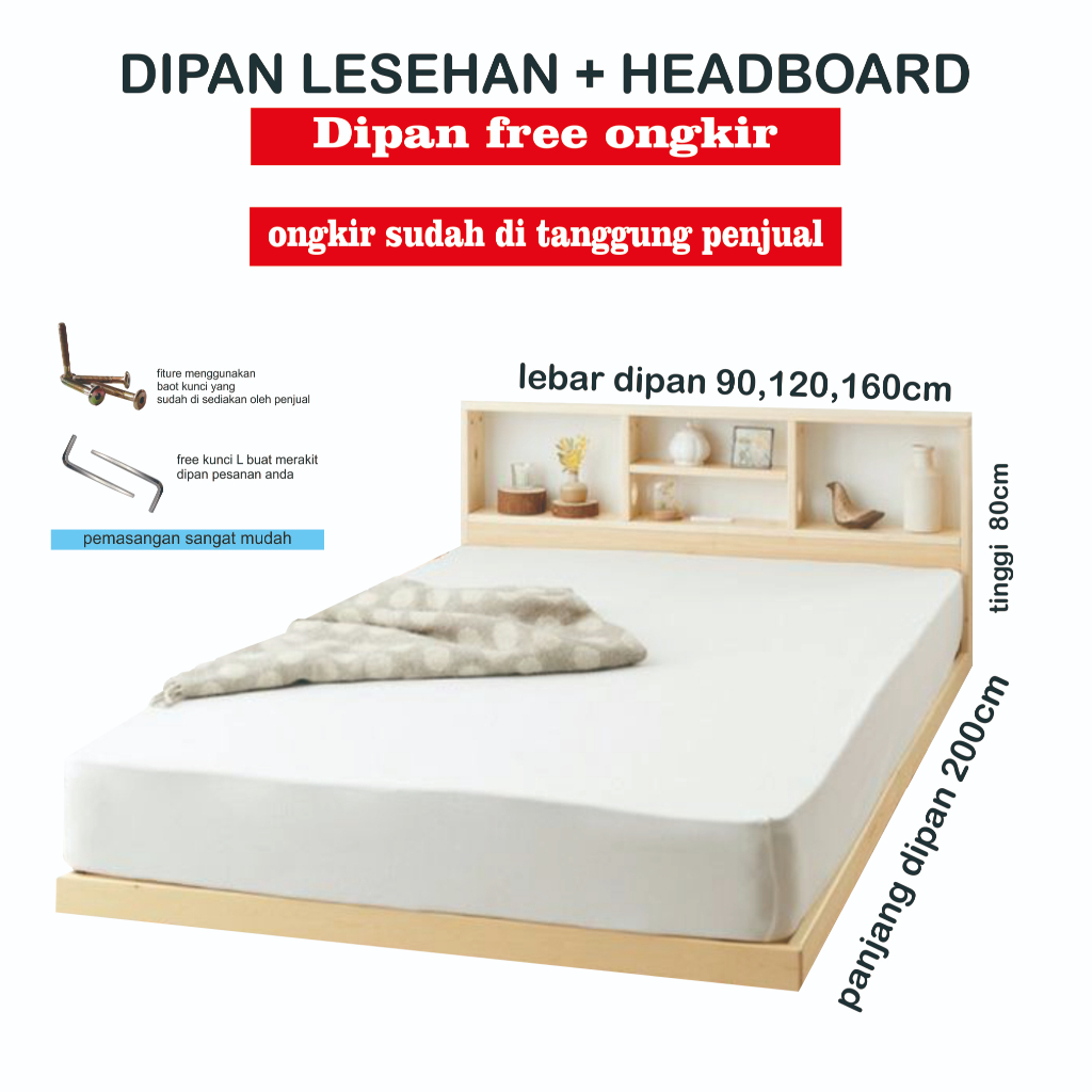DIPAN TEMPAT TIDUR,DIPAN,DIPAN KASUR 160x200 MINIMALIS,TEMPAT TIDUR,DIVAN,RANJANG KASUR,DIPAN KAYU