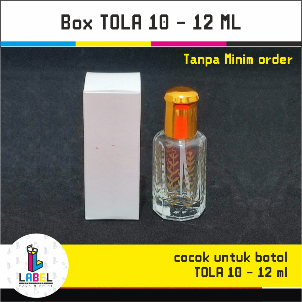 

DUS KEMASAN / BOX PARFUM BOTOL TOLA 12ml POLOS BAHAN IVORY 300 HARGA GROSIR