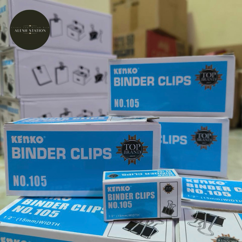 

KENKO Binder Klip / Binder Clip No 105 isi 12pcs / kotak