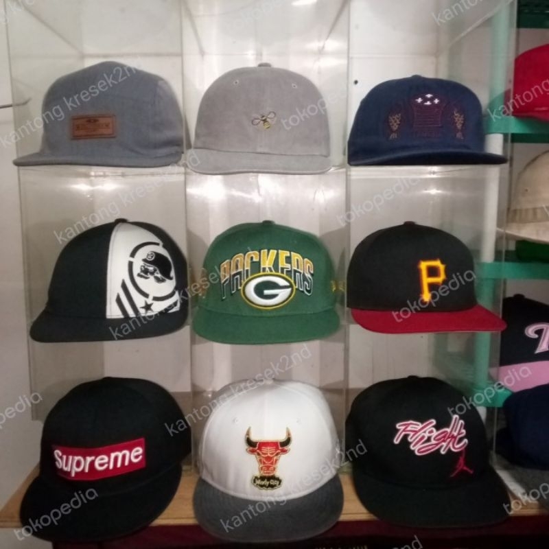 Topi new era windy city/topi snapback/topi preloved/topi new era