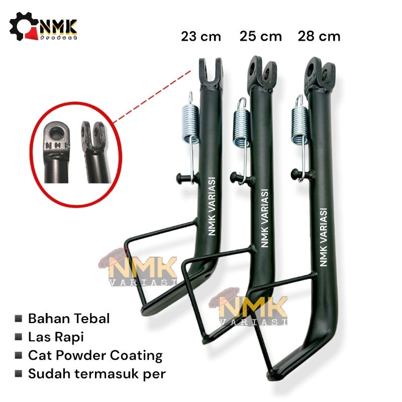 Standar Samping Sonic 150r Supra Gtr 150 Honda Panjang 20cm 23cm 25cm 28cm Original NMK
