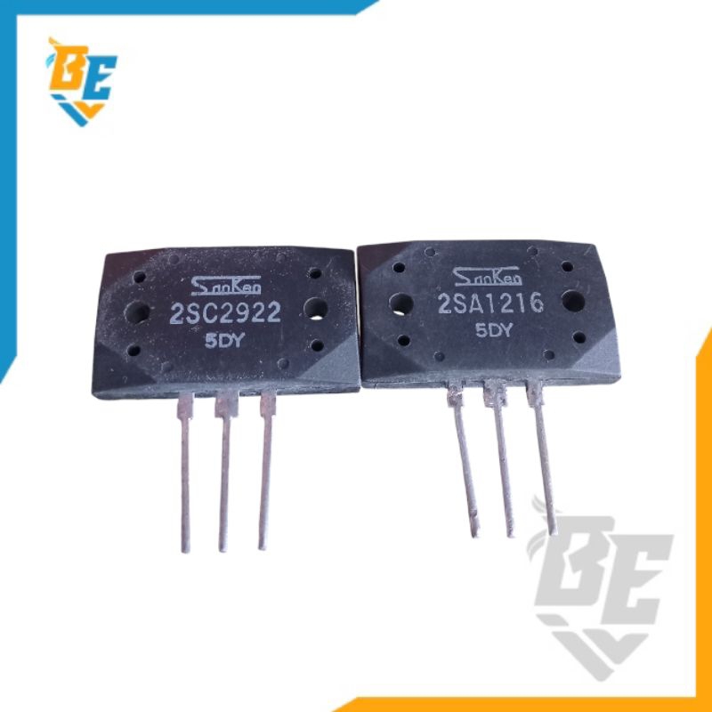 TRANSISTOR SANKEN 2SC2922 2SA1216 5dy Super TIP 1 SET