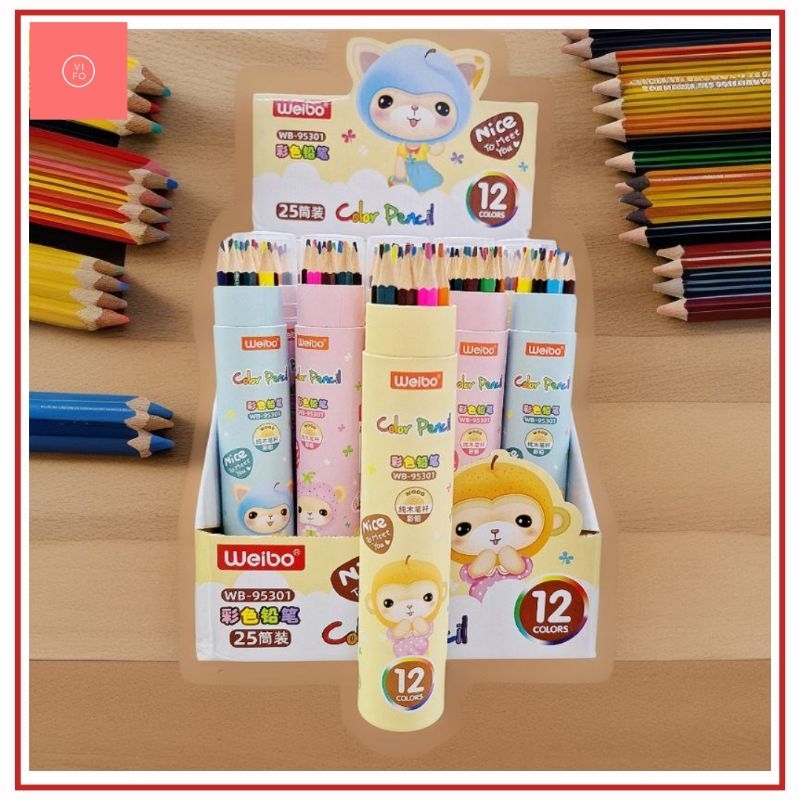 

Pensil warna Tabung 12 Warna