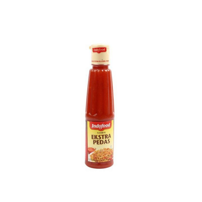 

SAMBAL INDOFOOD EXTRA PEDAS 135ML BOTOL bonus sendok