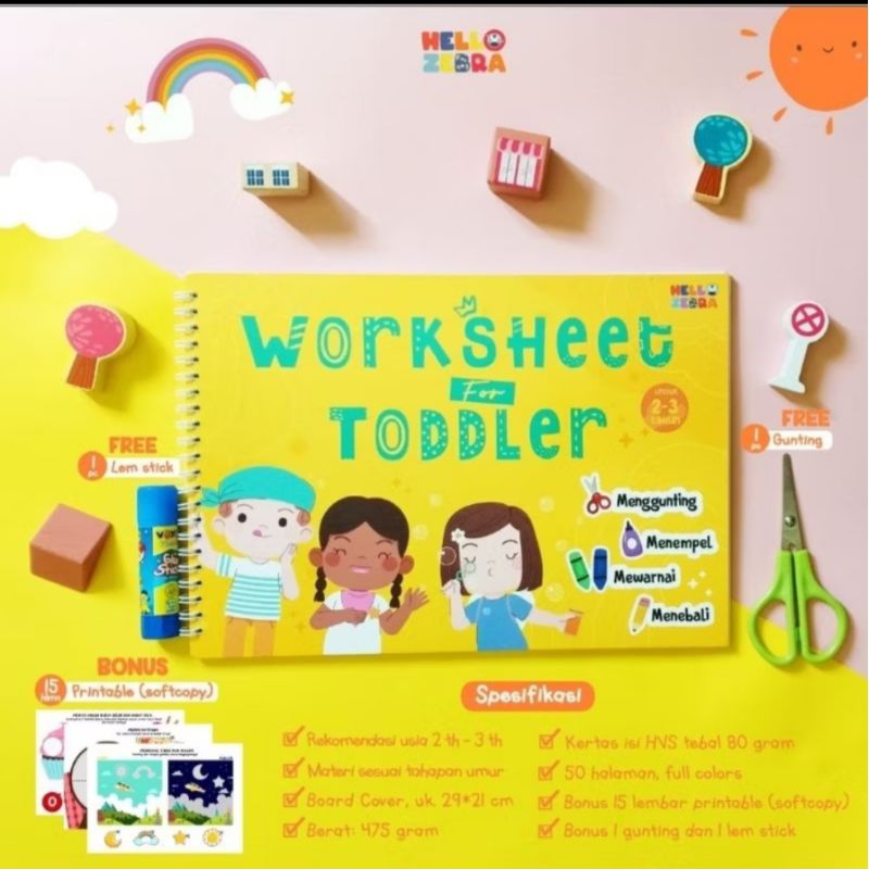 PROMO Worksheet for toddler