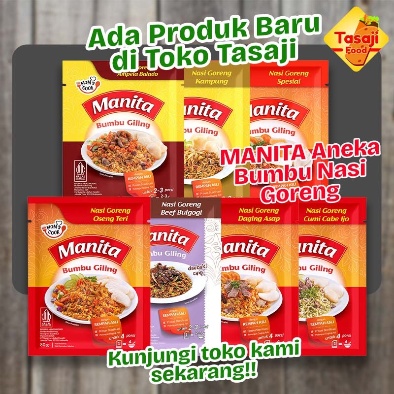 

MANITA Aneka Bumbu Nasi Goreng 80gr Bumbu Giling