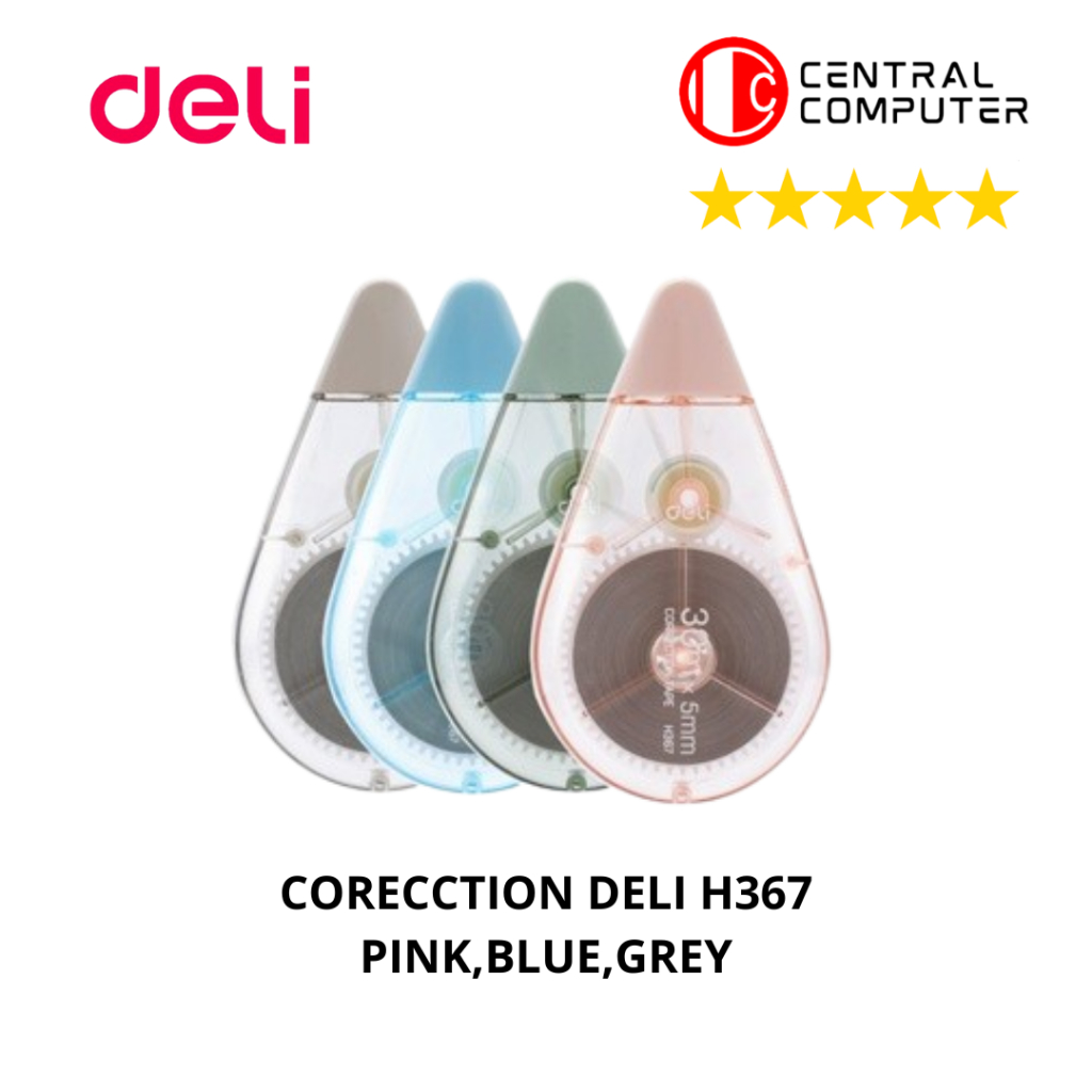 

Deli Corretion Tape/Pita koreksi 30 Meter
