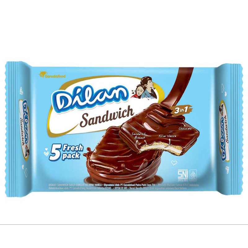 

Dilan Sandwich Coklat 80gr