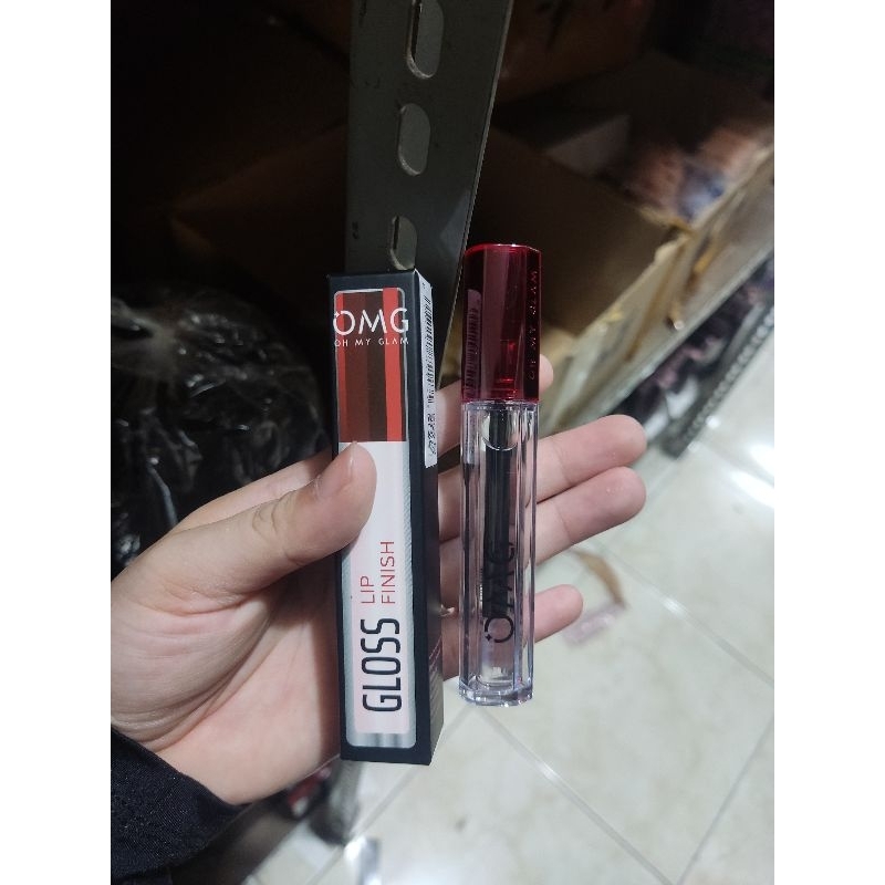 OMG Oh My Glam Gloss Lip Finish 2.7g/ lip gloss lip bening
