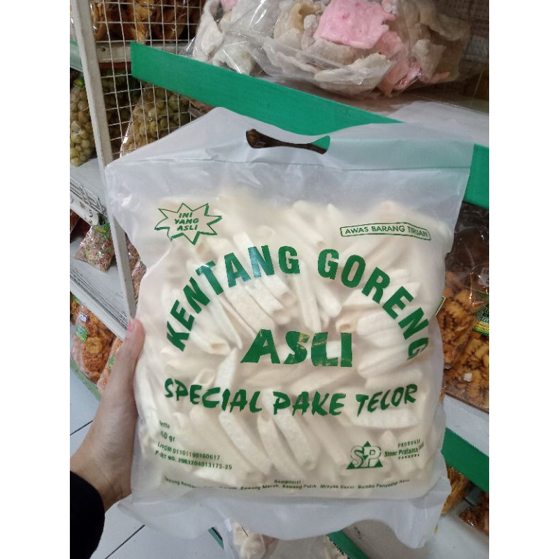 

KENTANG GORENG / CIKI POTATO SAOS / CIKI KENTANG