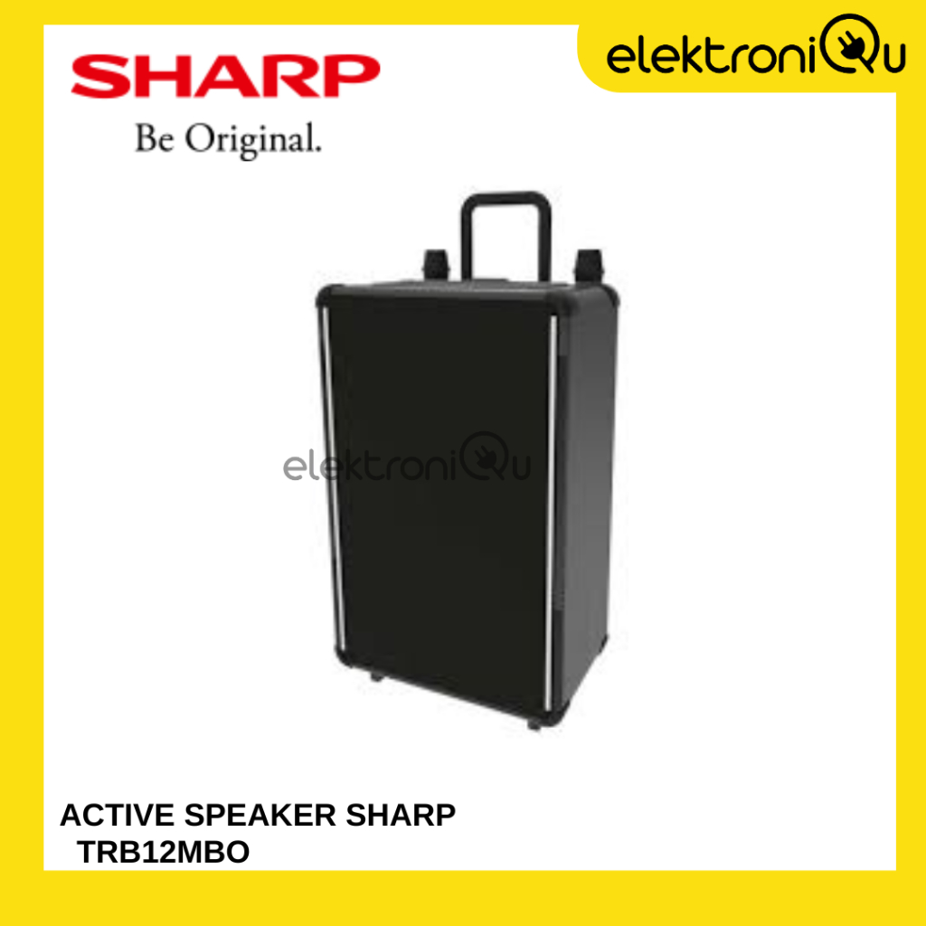 (KHUSUS INSTAN) ACTIVE SPEAKER SHARP CBOX-TRB12MBO / SPEAKER AKTIF CBOX-TRB12MBO