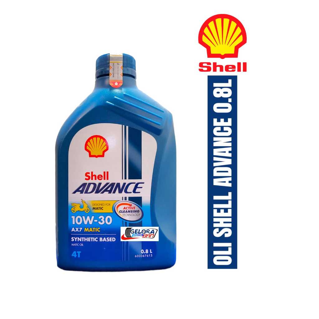 oli shell advance 0.8 liter original oli mesin oil mesin oli motor oli montor matic oli shel oli bea