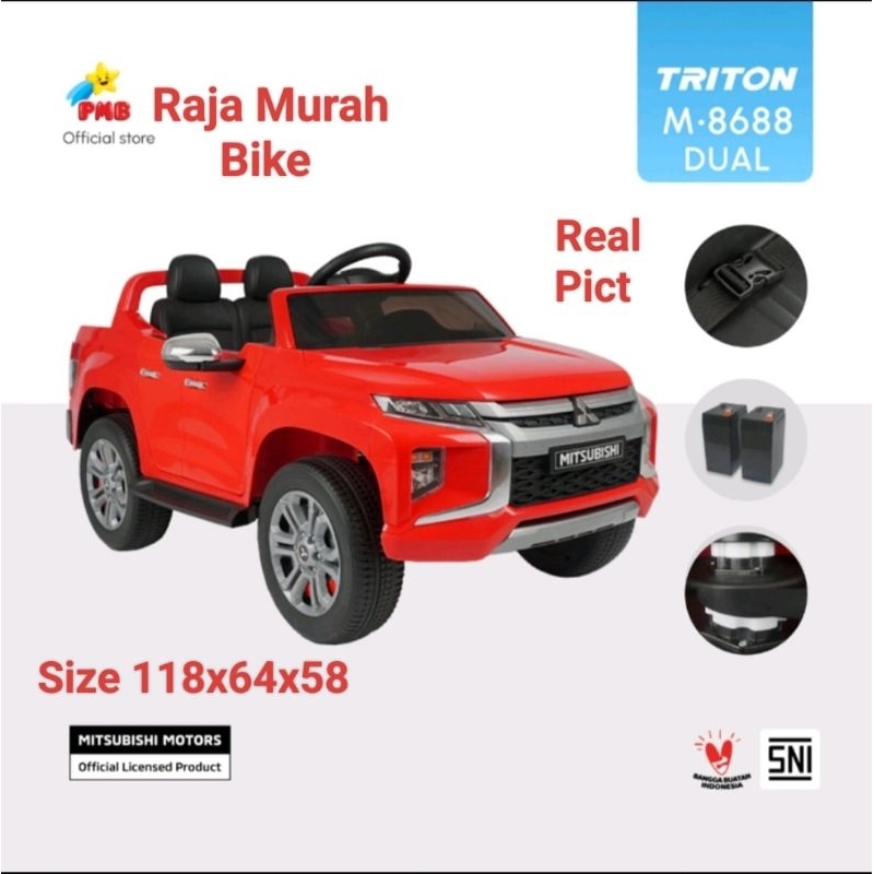 Mobil Aki PMB M-8688 Triton Mobilan Aki Mitshubishi Triton PMB M8688 Mobil Aki Anak