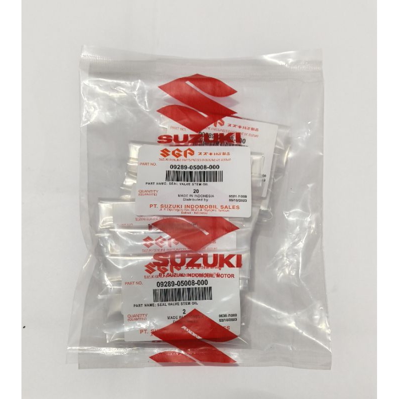 ORI Seal Sil Klep Smash Shogun Satria Fu Suzuki 09289-05008-000  Seal Sil Klep Oring Klep Smash  Sho