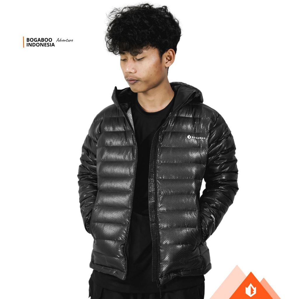 JAKET goose down BOGABOO ASLI BULU ANGSA OMNIHEAT 100 % waterproof 3 layer fill power 800 - jaket mu