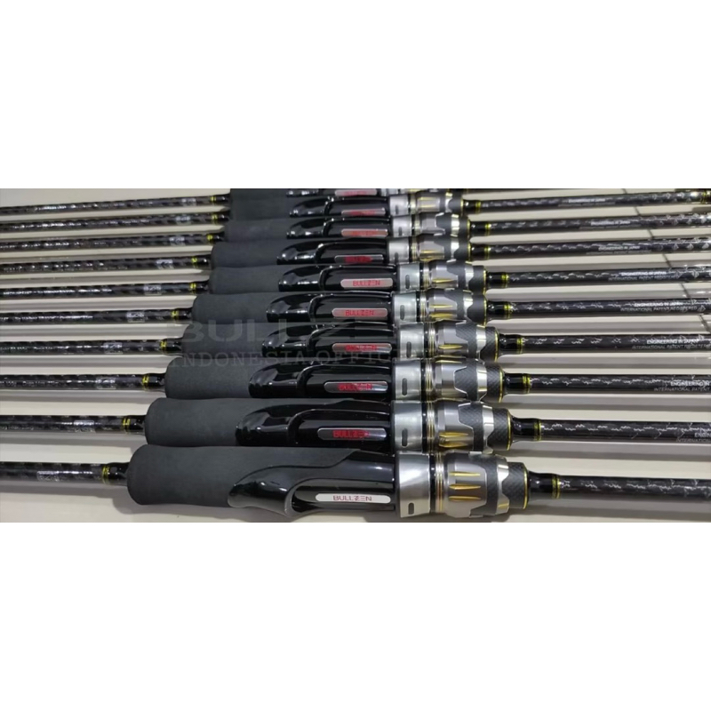 Rod BULLZEN BM Predator PE 0,8-1,5 SP Solid Carbon HDCC3  Rod Light Jigging 182 cm. One Section. ONE