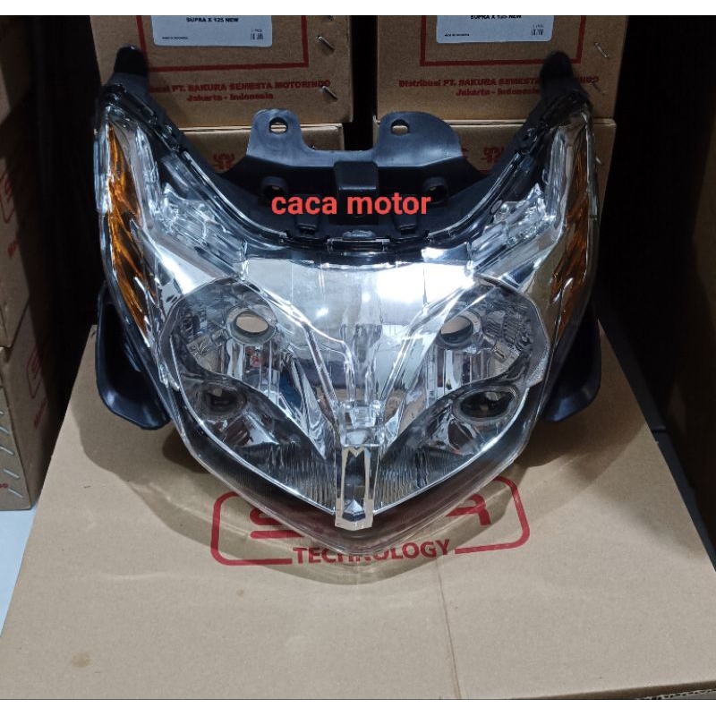 REFLEKTOR LAMPU DEPAN XEON KARBU