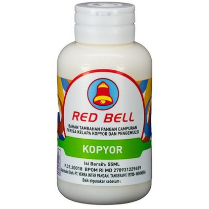 

Red Bell Pasta Kopyor 55ml Redbell Perisa Kelapa dan Pengemulsi