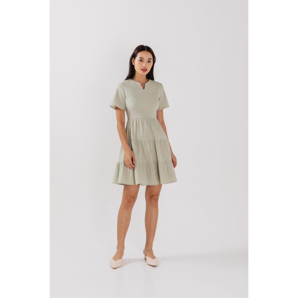 Joelle tiered dress